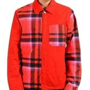 Versace Versus Men's Button Up Windbreaker Jacket